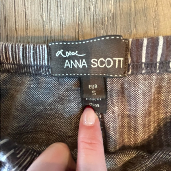 Anna Scott Cotton Leggings with geometric design size: S - Picture 6 of 8